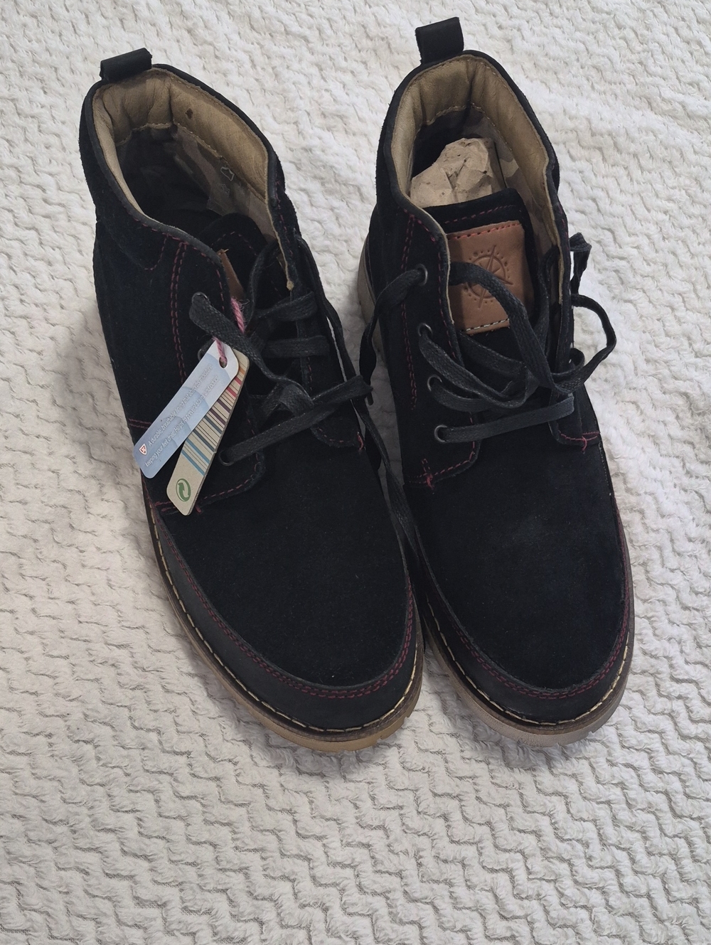 Ladies Black Suede Bussola Boots